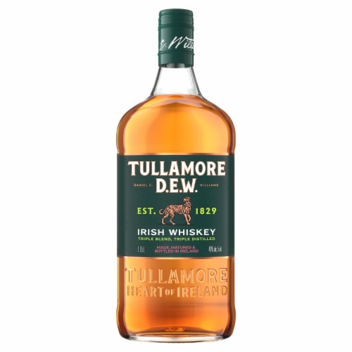 Tullamore D.E.W. Triple Distilled Irish Whiskey Perspective: back