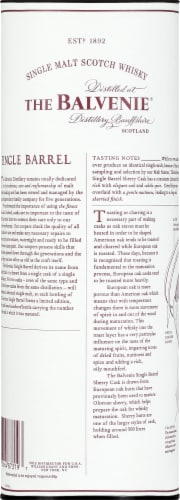 The Balvenie Single Barrel 15 Year Old Single Malt Scotch Whisky Perspective: back