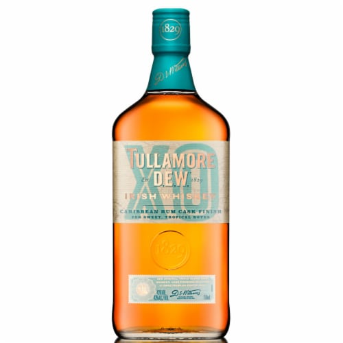 Tullamore D.E.W. XO Rum Cask Finish Triple Distilled Irish Whiskey Perspective: back