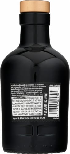 Batch & Bottle Monkey Shoulder Lazy Old Fashioned Ready to Drink Cocktail Single Bottle Perspective: back