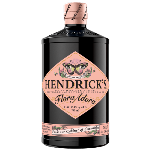 Hendrick's® Flora Adora Gin Perspective: back