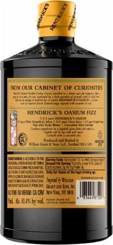 Hendrick's® Oasium Gin Perspective: back