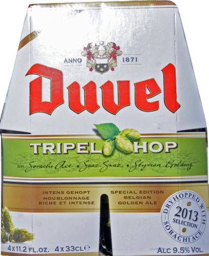 Duvel Tripel Hop Special Edition Belgian Golden Ale Perspective: back