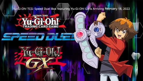 Yu-Gi-Oh TCG Speed Duel GX Academy Box Perspective: back