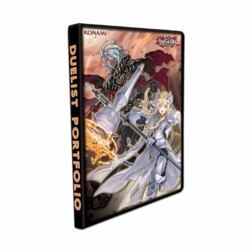Konami Yu-Gi-Oh! 9 Pocket Portfolio: Albaz Ecclesia Tri Brigade Perspective: back
