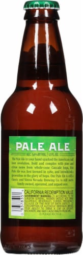 Sierra Nevada Brewing Co. Pale Ale Craft Beer Perspective: back