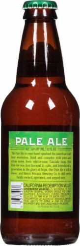 Sierra Nevada Brewing Co. Pale Ale Craft Beer Perspective: back