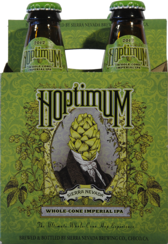 Sierra Nevada Brewing Co. Hoptimum Imperial IPA Beer Perspective: back
