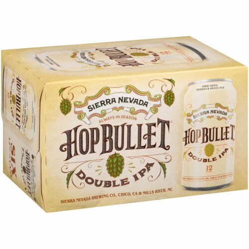 Sierra Nevada Brewing Co. Hop Bullet Double IPA Perspective: back