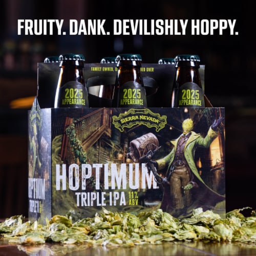 Sierra Nevada Hoptimum Triple IPA Craft Beer Perspective: back