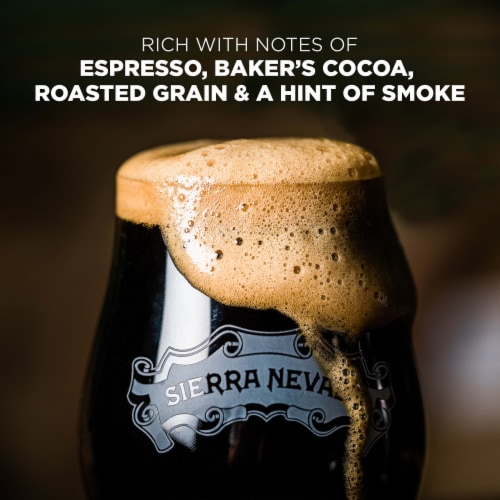Sierra Nevada Barrel Aged Narwhal Imperial Stout Craft Beer Perspective: back