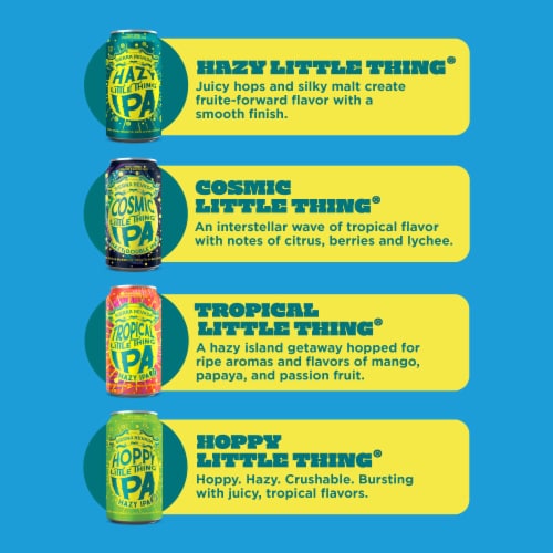 Sierra Nevada Little Things Hazy IPA Perspective: back