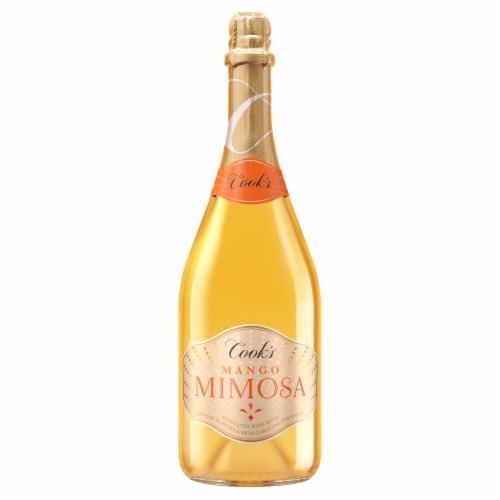 Cook's Mango Mimosa California Sparkling White Wine Perspective: back