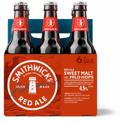 Smithwick'S Red Ale Beer, 6 bottles / 11.2 oz - Harris Teeter