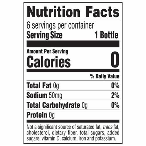 Gold Peak Diet Iced Tea No Sugar Added Zero Calorie Drink Perspective: back