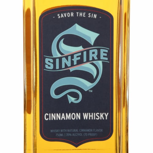 Sinfire Cinnamon Oregon Whiskey Perspective: back