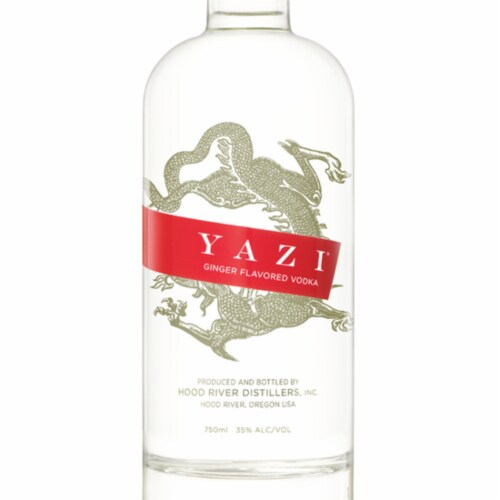 Yazi Ginger Vodka Perspective: back