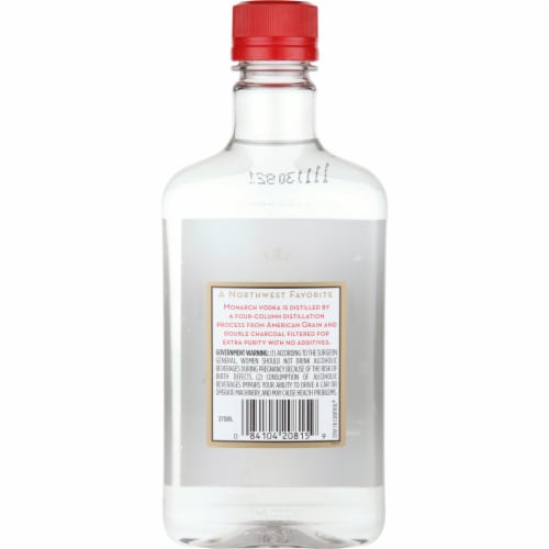 Monarch Regular Vodka Perspective: back