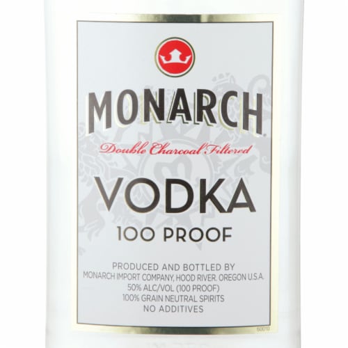 Monarch Vodka Perspective: back
