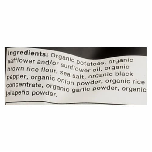 Kettle Brand Sea Salt And Black Pepper Potato KETTLEPEPPER Perspective: back