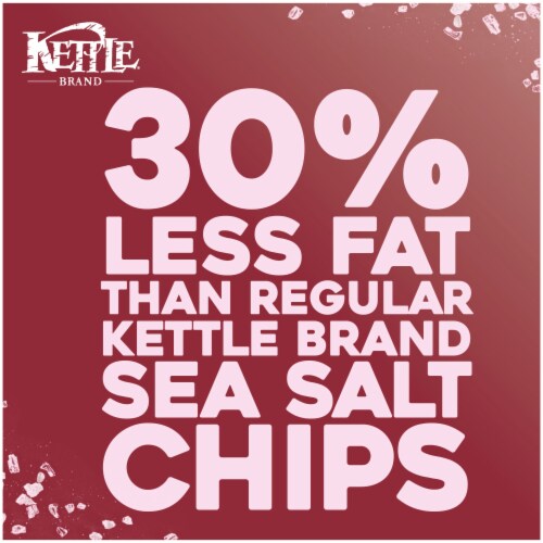 Kettle Brand® Himalayan Salt Air Fried Kettle Potato Chips Perspective: back