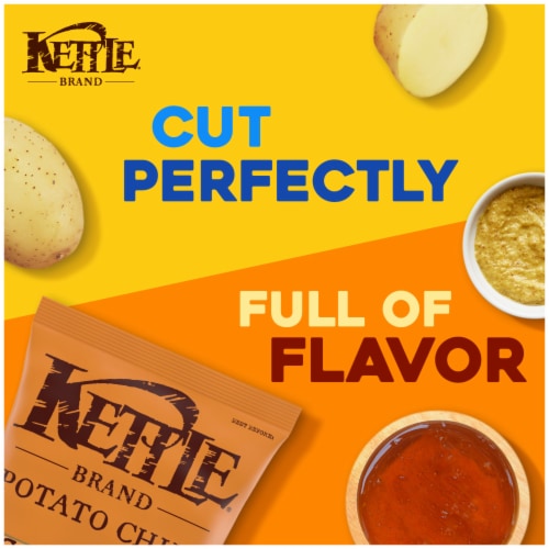 Kettle® Brand Honey Dijon Kettle Potato Chips Perspective: back