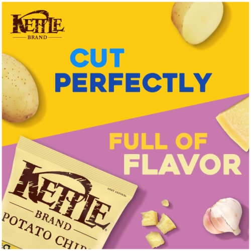 Kettle Brand Potato Chips Parmesan Garlic Kettle Chips
