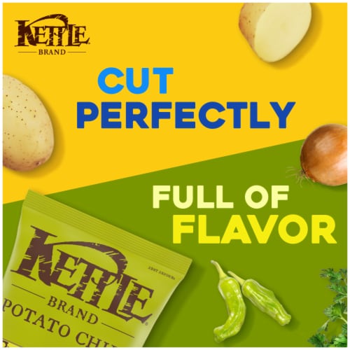 Kettle Brand® Pepperoncini Kettle Potato Chips Perspective: back