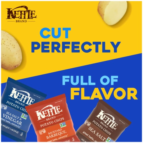 Kettle Brand Kettle Potato Chips Variety Pack Perspective: back