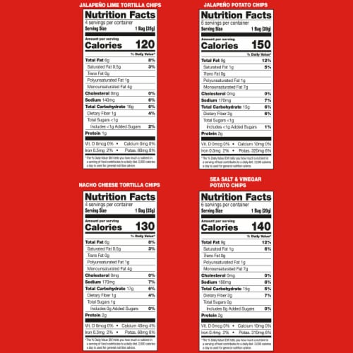 Kettle Brand and Late July Snacks Mix Variety Pack, 20 Count Snack Bags Perspective: back