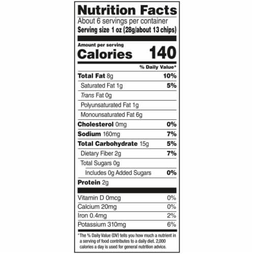 Kettle Brand Spicy Pimento Cheese Flavored Potato Chips Perspective: back