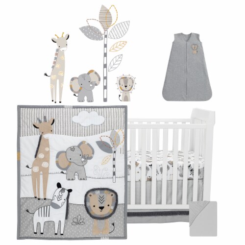 White and tan crib hotsell