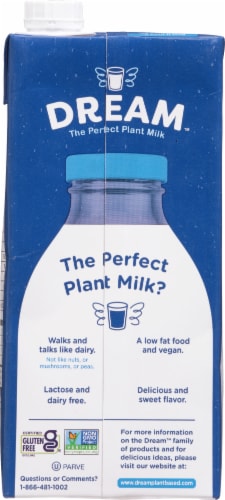 Rice Dream Organic Original Classic Rice Drink Perspective: back