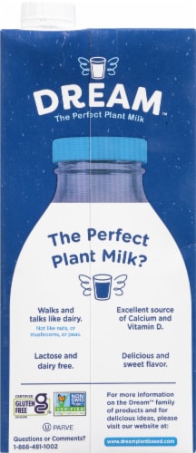Rice Dream® Organic Original Enriched Rice Drink Perspective: back