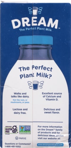 Rice Dream™ Original Rice Drink Perspective: back