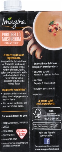 Imagine™ Portobello Mushroom Creamy Soup Perspective: back