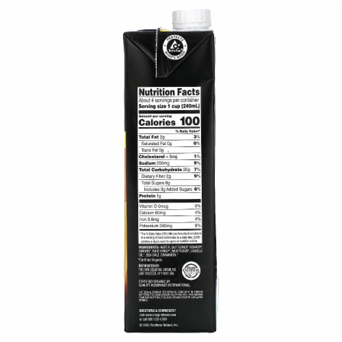 Imagine® Organic Light Sodium Butternut Squash Soup Perspective: back