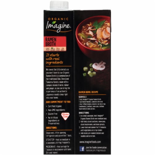 Imagine™ Organic Ramen Broth Perspective: back
