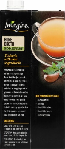 Imagine™ Chicken Beef & Turkey Bone Broth Perspective: back
