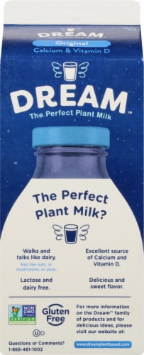 Rice Dream Enriched Original Rice Drink Perspective: back