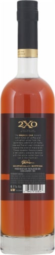 2XO Oak Series French Oak Kentucky Straight Bourbon Whiskey Perspective: back
