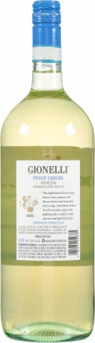 Gionelli Pinot Grigio Venezia White Wine Perspective: back