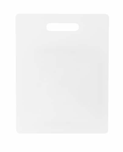 Dexas Poly Cutting Board - White Perspective: back