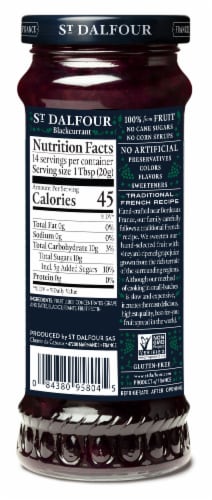 St. Dalfour Black Currant Conserves Perspective: back