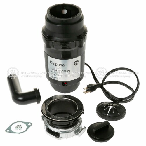 GE GFC525N 1/2 HP Continuous Feed Garbage Disposer - Corded Perspective: back