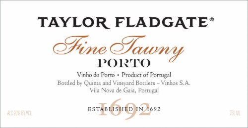 Taylor Fladgate Fine Tawny Porto Portuguese Dessert Wine Perspective: back