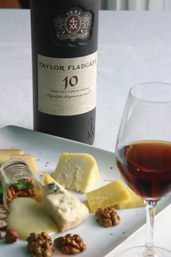 Taylor Fladgate 10 Year Tawny Port Perspective: back