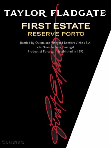 Taylor Fladgate Reserve Ruby Port Perspective: back