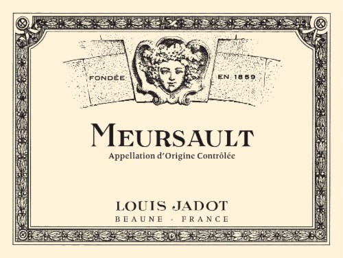 Louis Jadot Meursault French White Wine Perspective: back