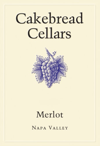 Cakebread Cellars Merlot Napa Valley Red Wine Perspective: back